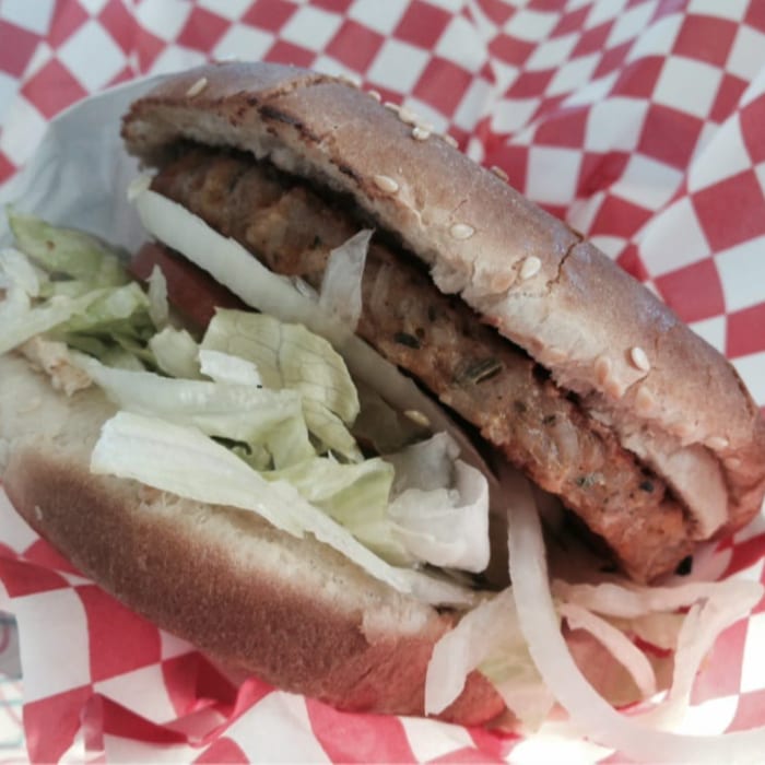 Veggie Burger.