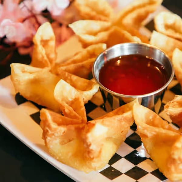 Crab Rangoon.