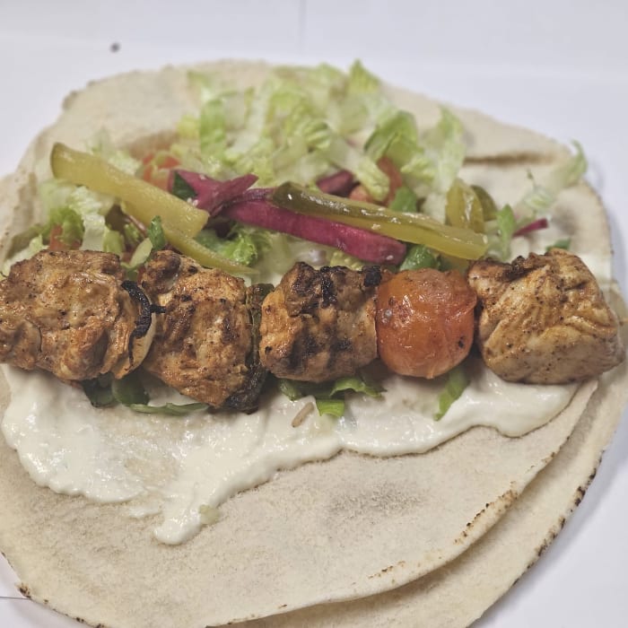 Shish Tawook Sandwich.