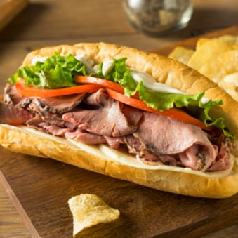 Roast Beef Sub (Small).