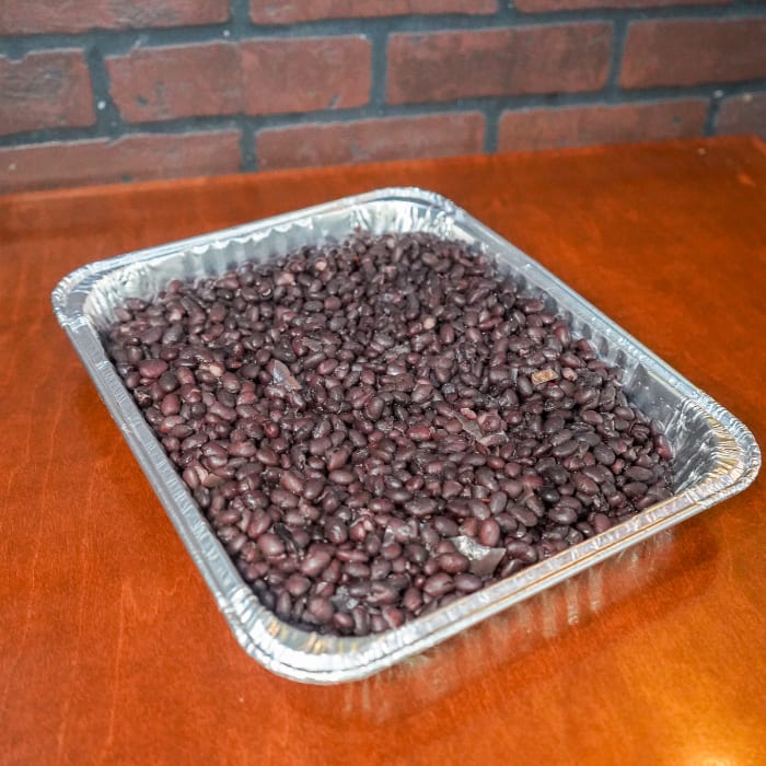 Black Beans Half Tray.