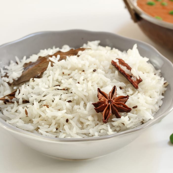 Royal Jeera Rice.