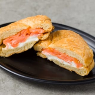 Egg, Cream Cheese, and Smoked Salmon Crepe