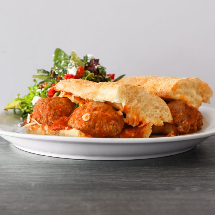 Sal's Meatball Sandwich.