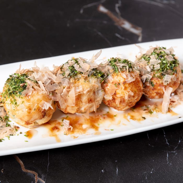 Takoyaki.