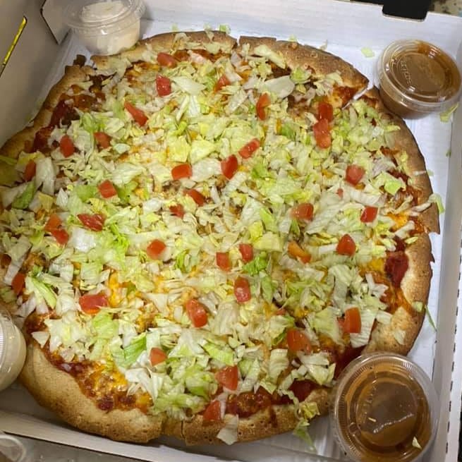 The Fiesta Pizza.