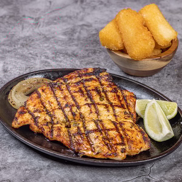 GRILLED CHICKEN BREAST.