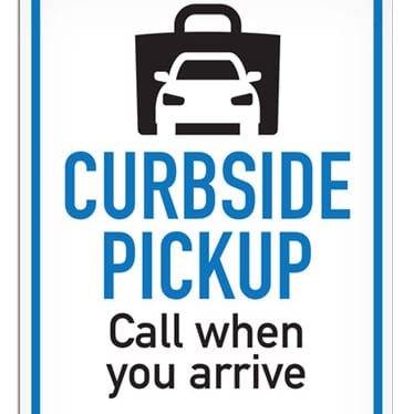 Curbside Pickup.