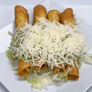 4 Rolled Taquitos Plate.