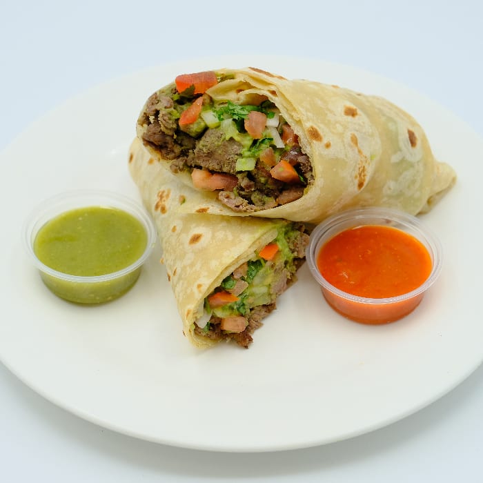Carne Asada Burrito.