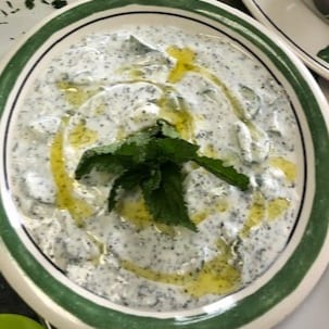 Yogurt Cucumber Salad.