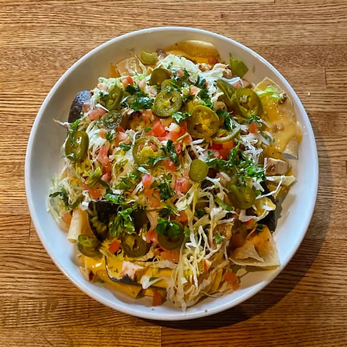 Queso Nachos.