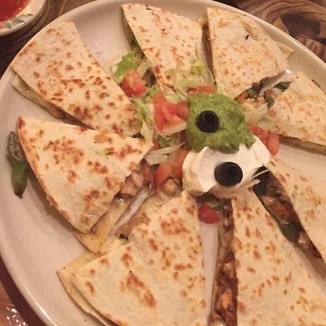 Quesadilla Sincronizada.