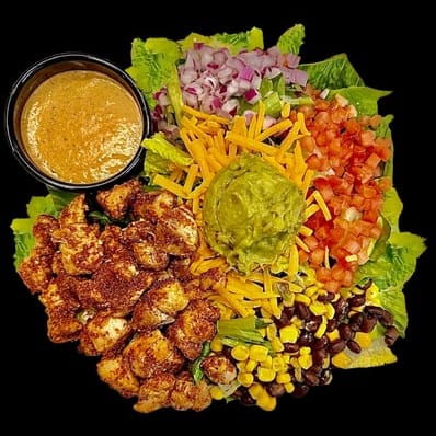 Southwest Salad with Chicken.