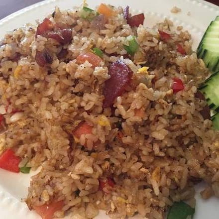 SP9. Sweet Sausage Fried Rice.