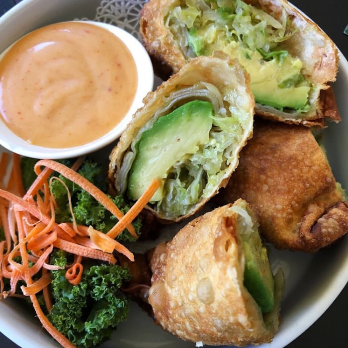 Avocado Egg Roll.