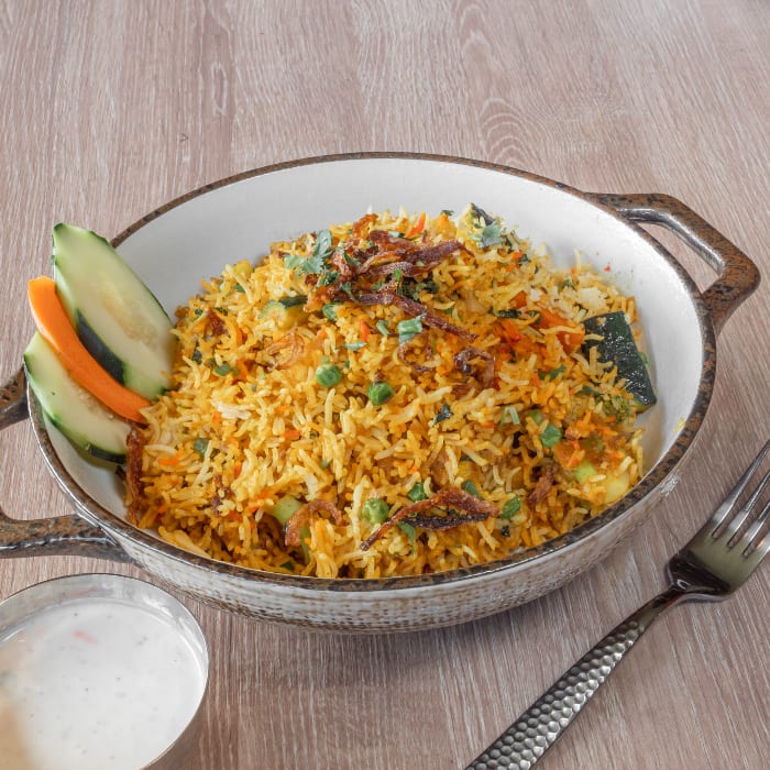 Vegetable Biryani.