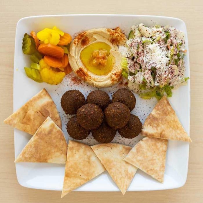 Falafel Plate.