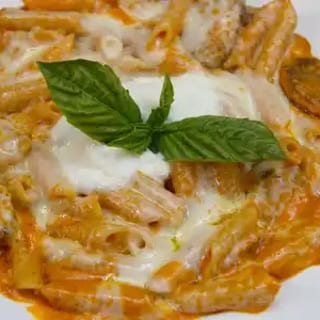 Baked Ziti with Chicken, Meatballs, or Sausage