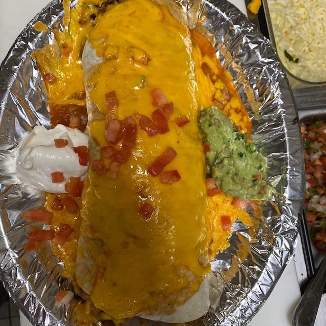 Bean & Meat Burrito.