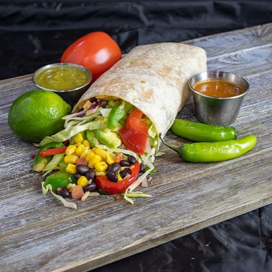 Grilled Veggie Burrito.