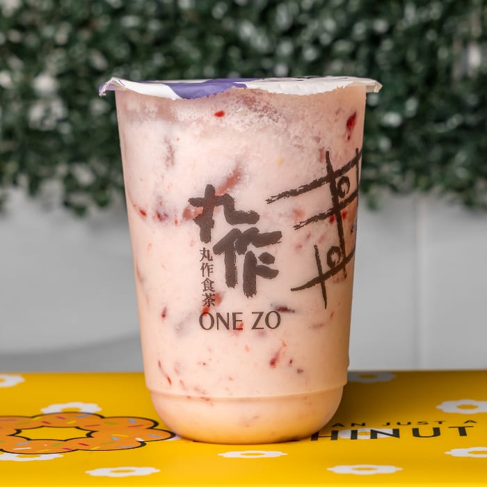 Strawberry Fresh Milk.