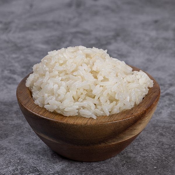 WHITE RICE.