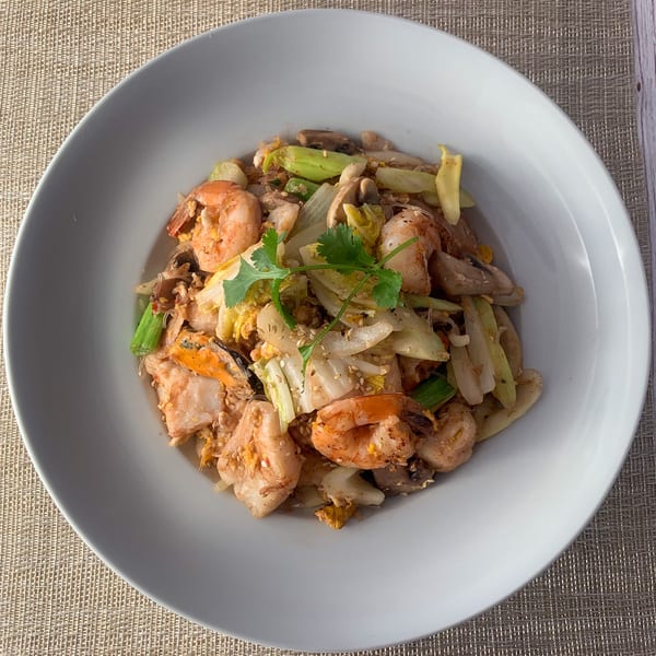 Thai Sukiyaki Noodles.