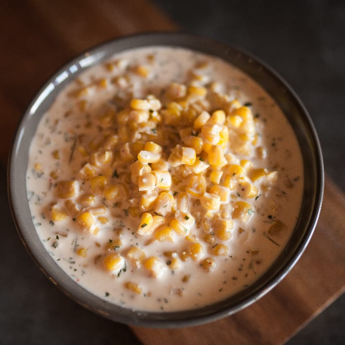Mexican Cream Corn (Gluten Free).