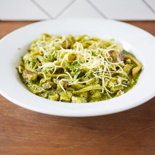 Chicken Pesto Pasta.