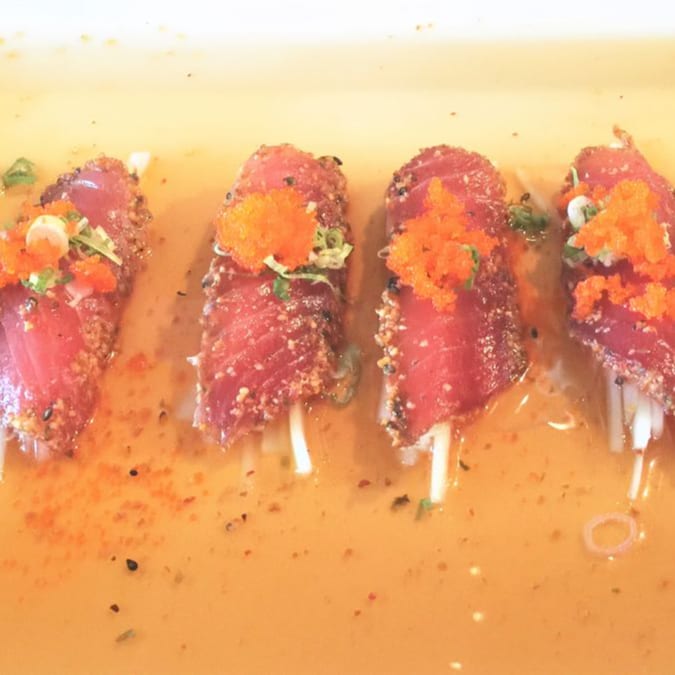 Pepper Tuna Tataki.