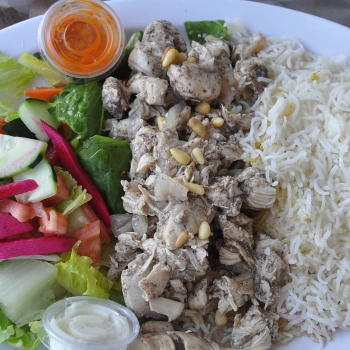 12. Poulet a La Mediterranean (Roasted Chicken).