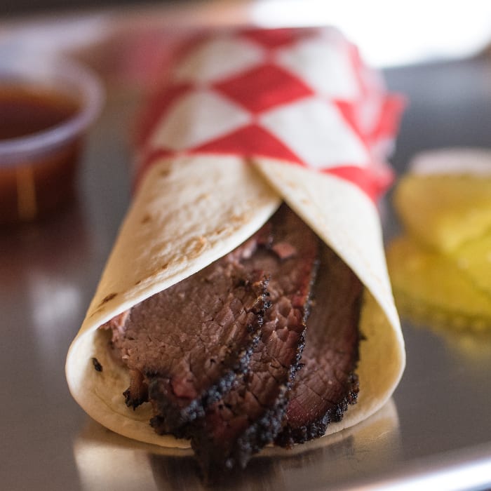 Brisket Wrap.