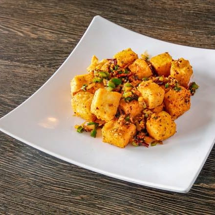 V7. Crispy Spicy Tofu.