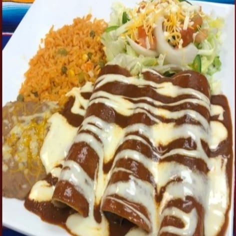 Enchiladas Del Mar.
