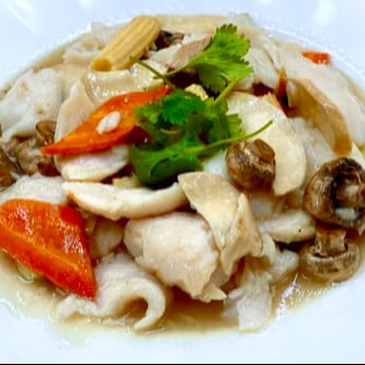 S02. Fish Fillets /w Vegetables 清炒魚片.