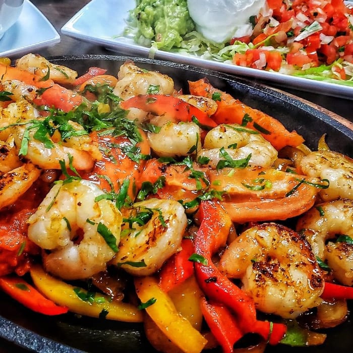 Shrimp Fajitas.
