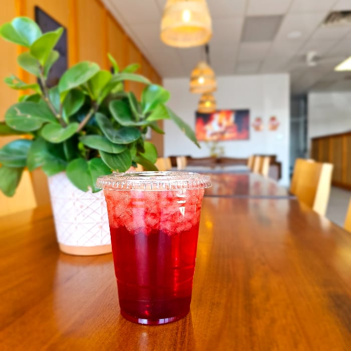 Pomegranate Lychee Green Tea.