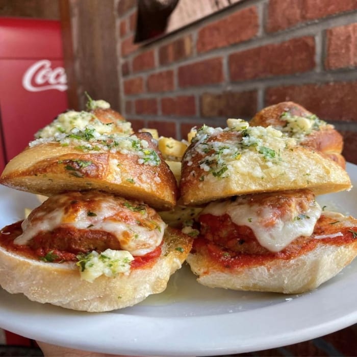 Meatball Sliders.