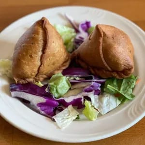 Meat Samosas.
