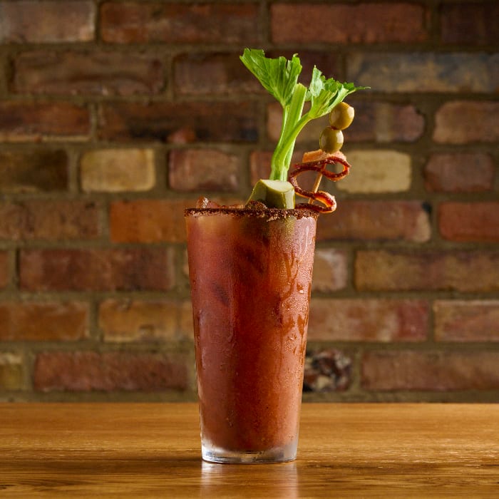 Spicy Bacon Bloody Mary.