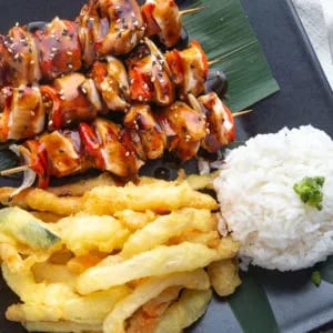 Grilled Chicken Satay.