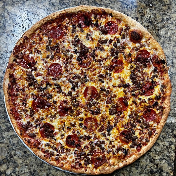 Mighty Meat Pizza 18''.