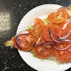 Salad Pizza (Slice).