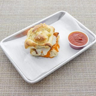 Buffalo Chicken Garlic Knot Slider