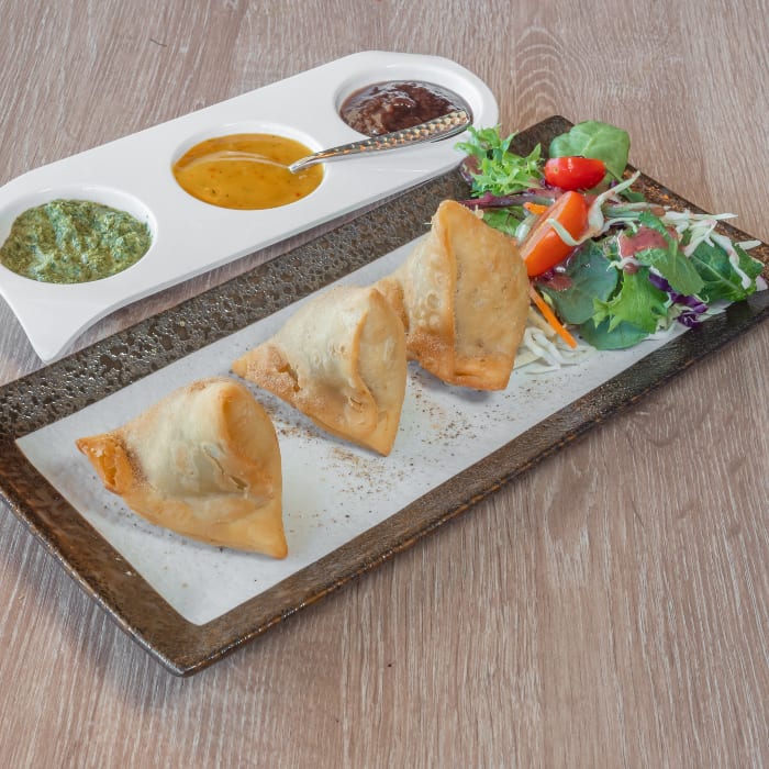 Vegetable Samosa.