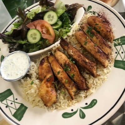 Grilled Chicken Plate.