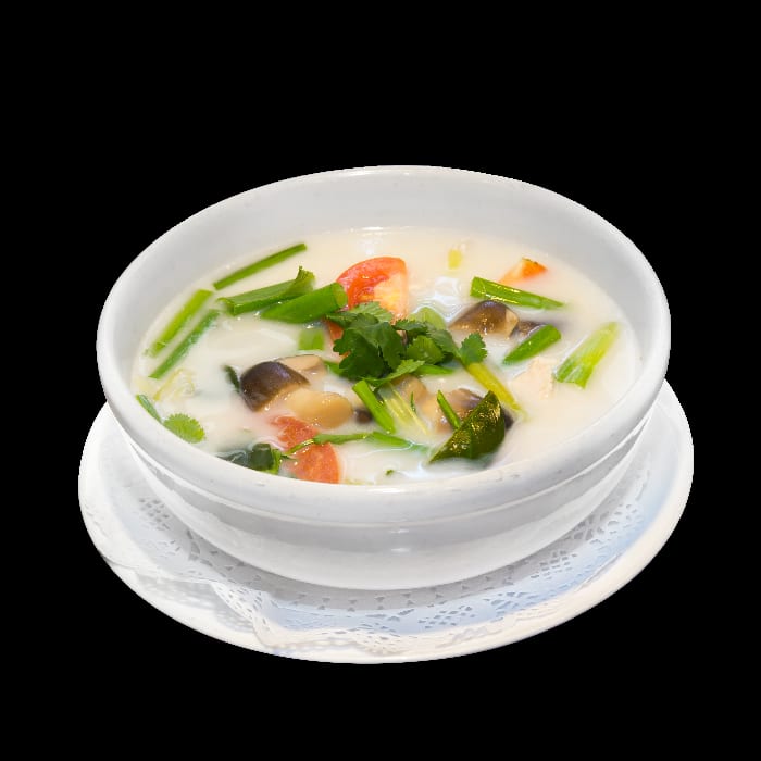 Tom Kha Gai (Coconut Soup).