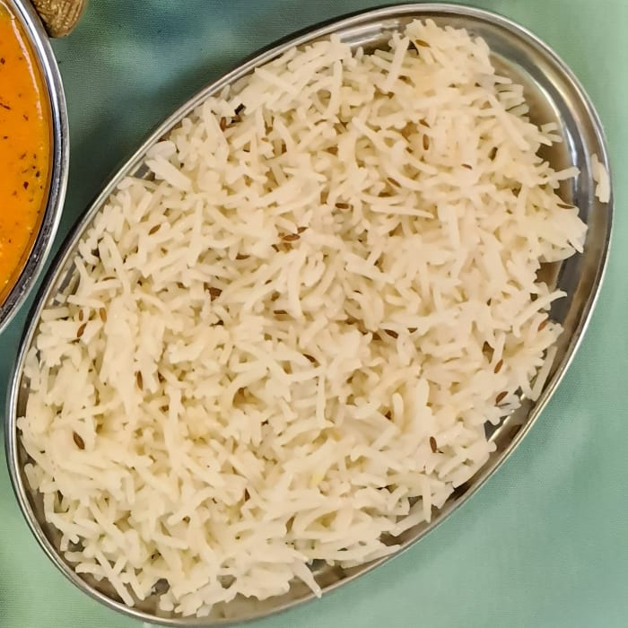 Basmati plain Rice (16oz).