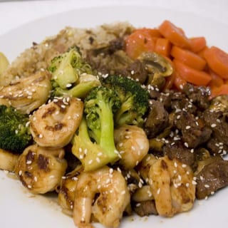 21. Hibachi Steak and Shrimp